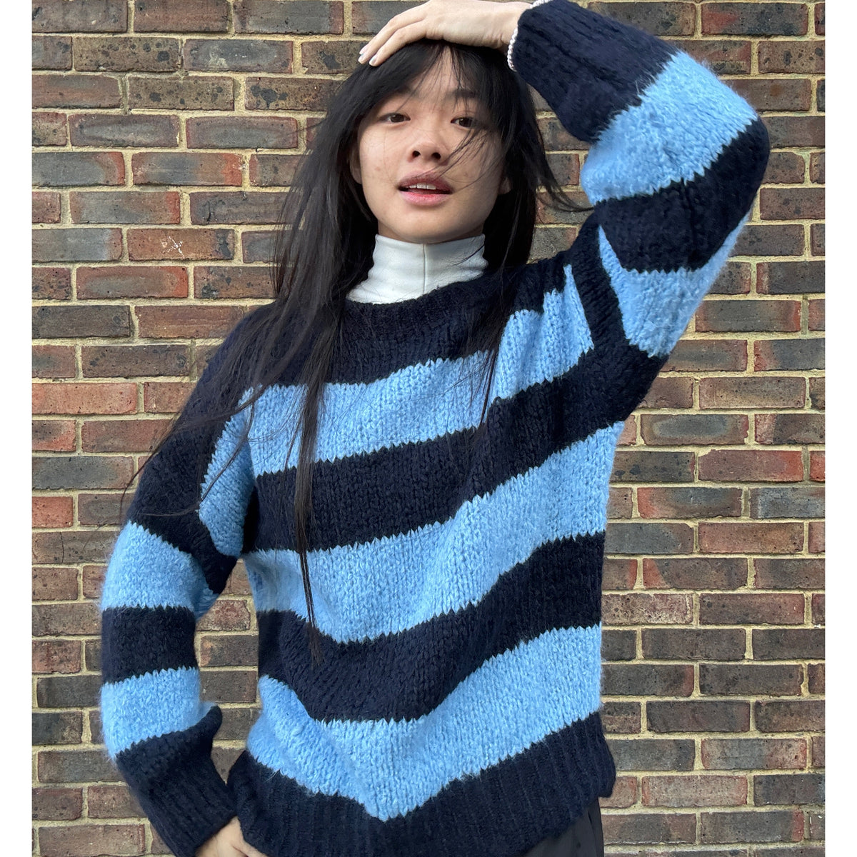 *NEW* Stripe Jumper Blue