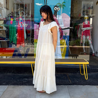 *NEW COLOUR* Cheesecloth Dress Ecru