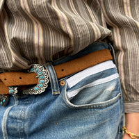 Leather Belt Cognac