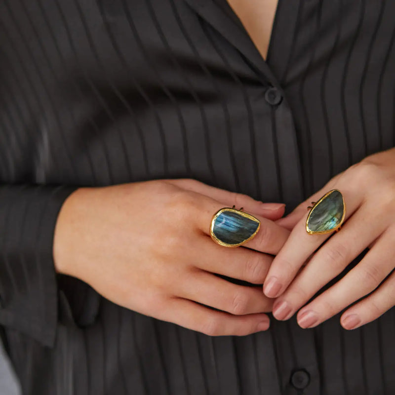 Canyon Labradorite Ring