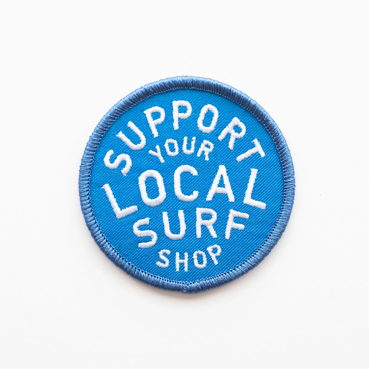 Support Your Local Surf Shop Blue