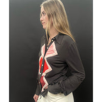 Diamond Shirt Chocolate Brown