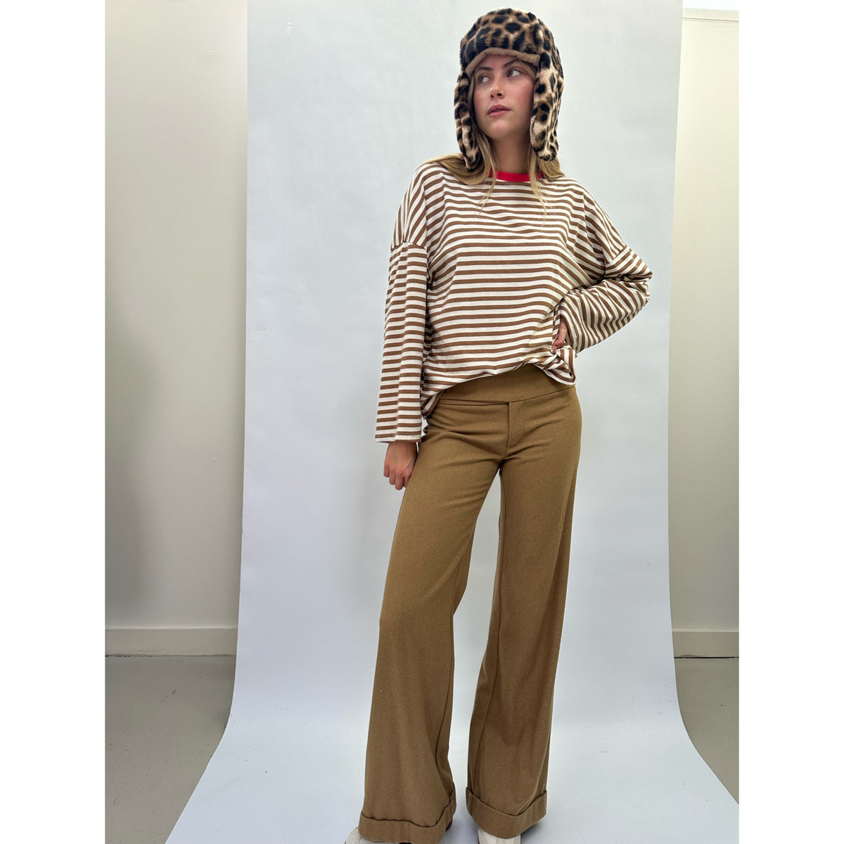 Low Rise Pant Camel