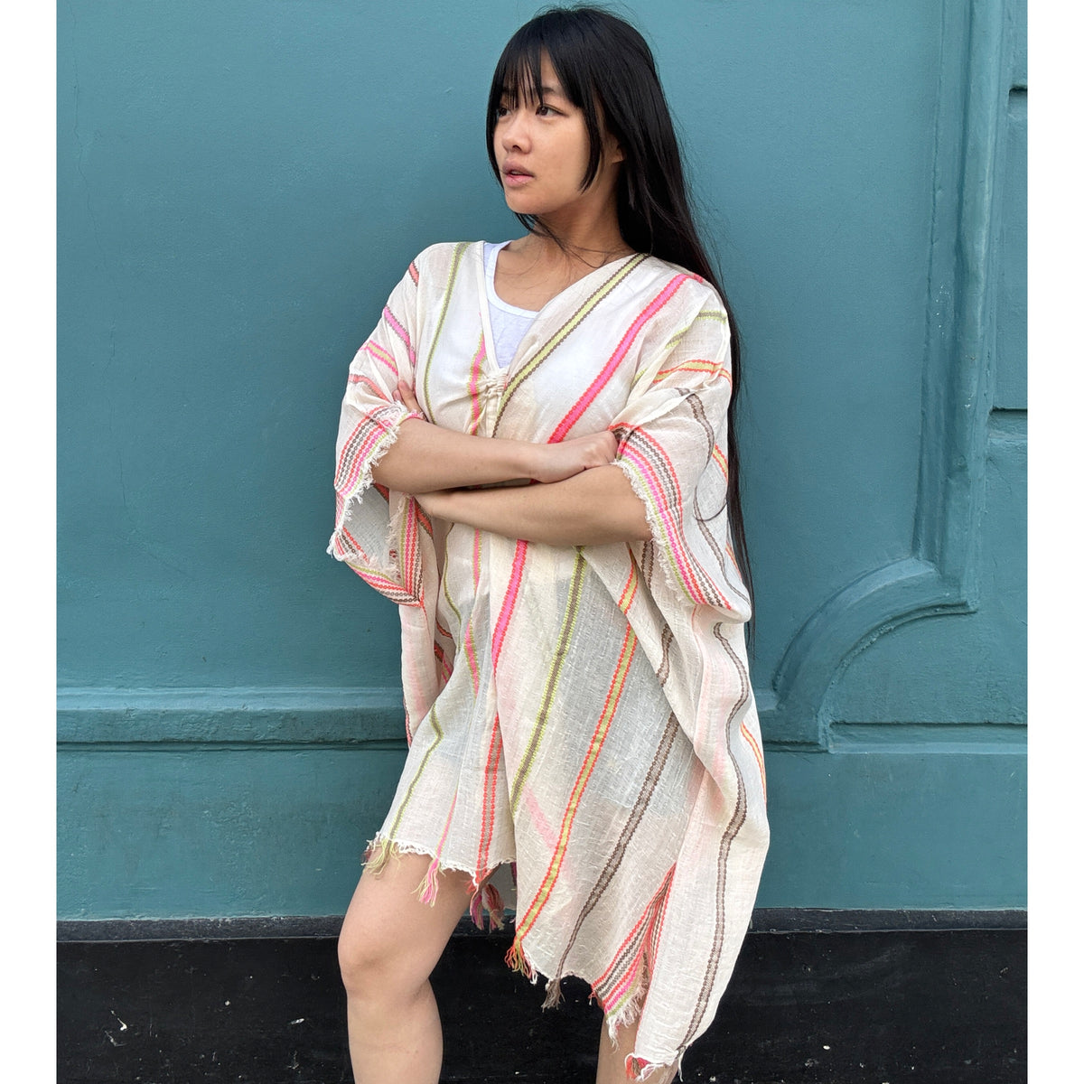 *NEW* Multi Pink Stripe Kaftan