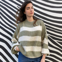 *NEW COLOUR* Olive Stripe Jumper