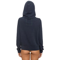 Mountain Stitch Chevron Zip Hoodie Charcoal