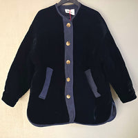 *NEW* Johanna Quilted Velvet Jacket Navy