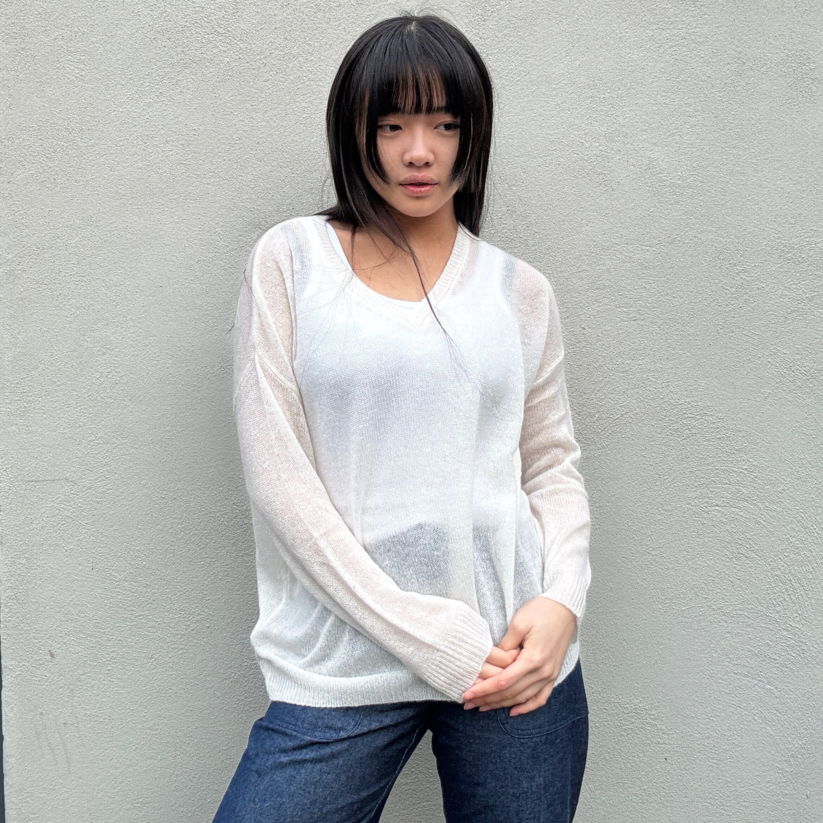 *NEW* Cashmere Angelica Cream Jumper