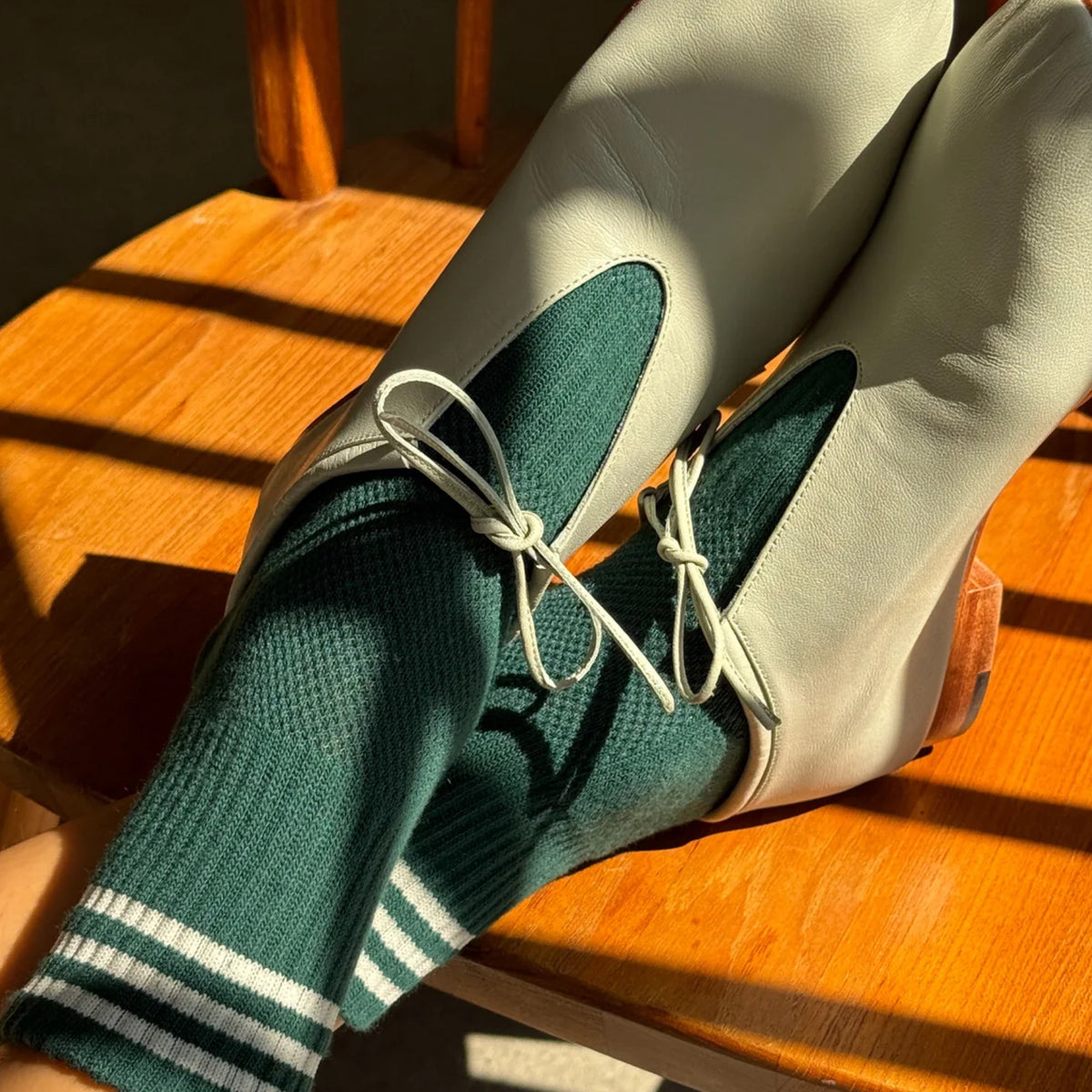 *NEW* Le Bon Shoppe Girlfriend Socks Hunter Green