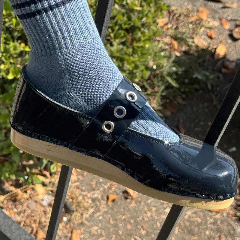 *NEW* Le Bon Shoppe Girlfriend Socks Indigo