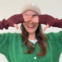 *NEW* Wrist Warmers Bordeaux