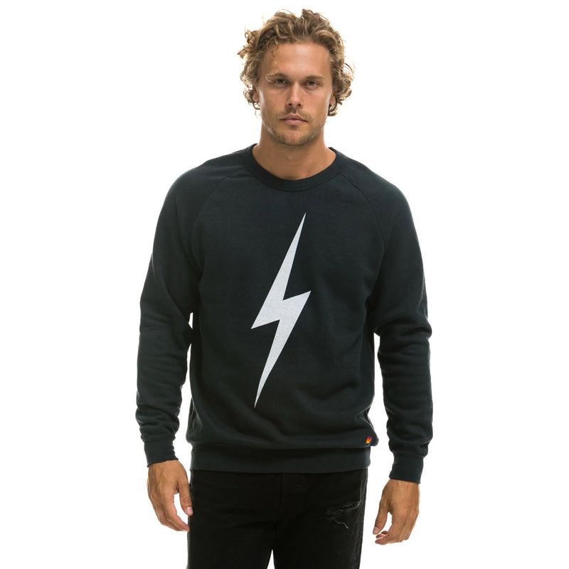 *NEW COLOUR* Bolt Crew Sweatshirt Charcoal