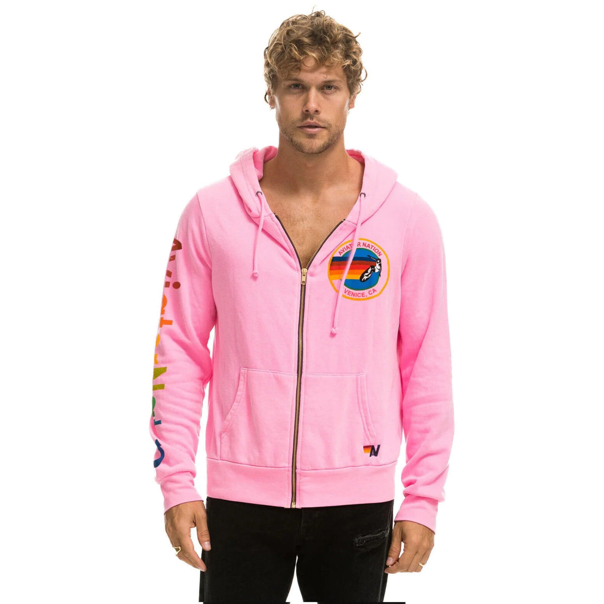 *NEW* Zip Hoodie Neon Pink