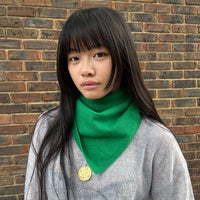 Cashmere Bandana Green