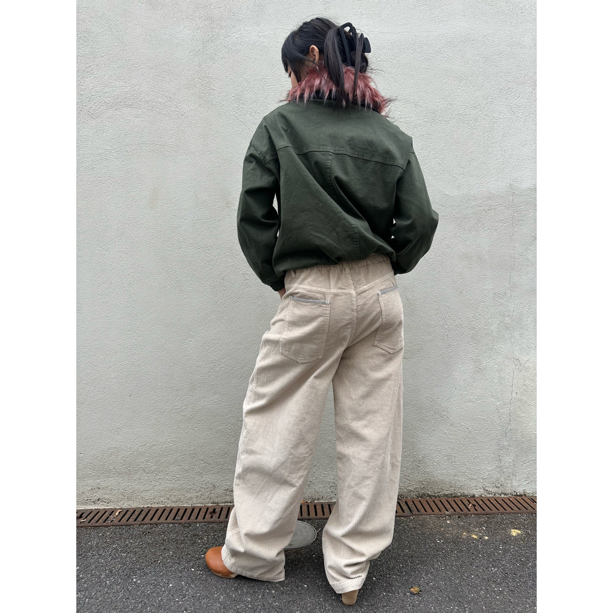 *NEW* Johanna Cord Pants Ecru