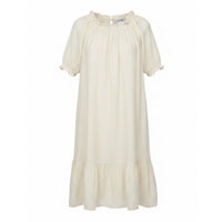 *NEW STYLE* Smocked Mini Ecru