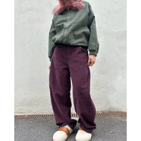 *NEW* Johanna Baby Cord Pants Wine