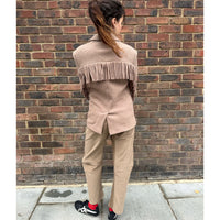 *NEW COLOUR* Cord Barrel Pant Beige