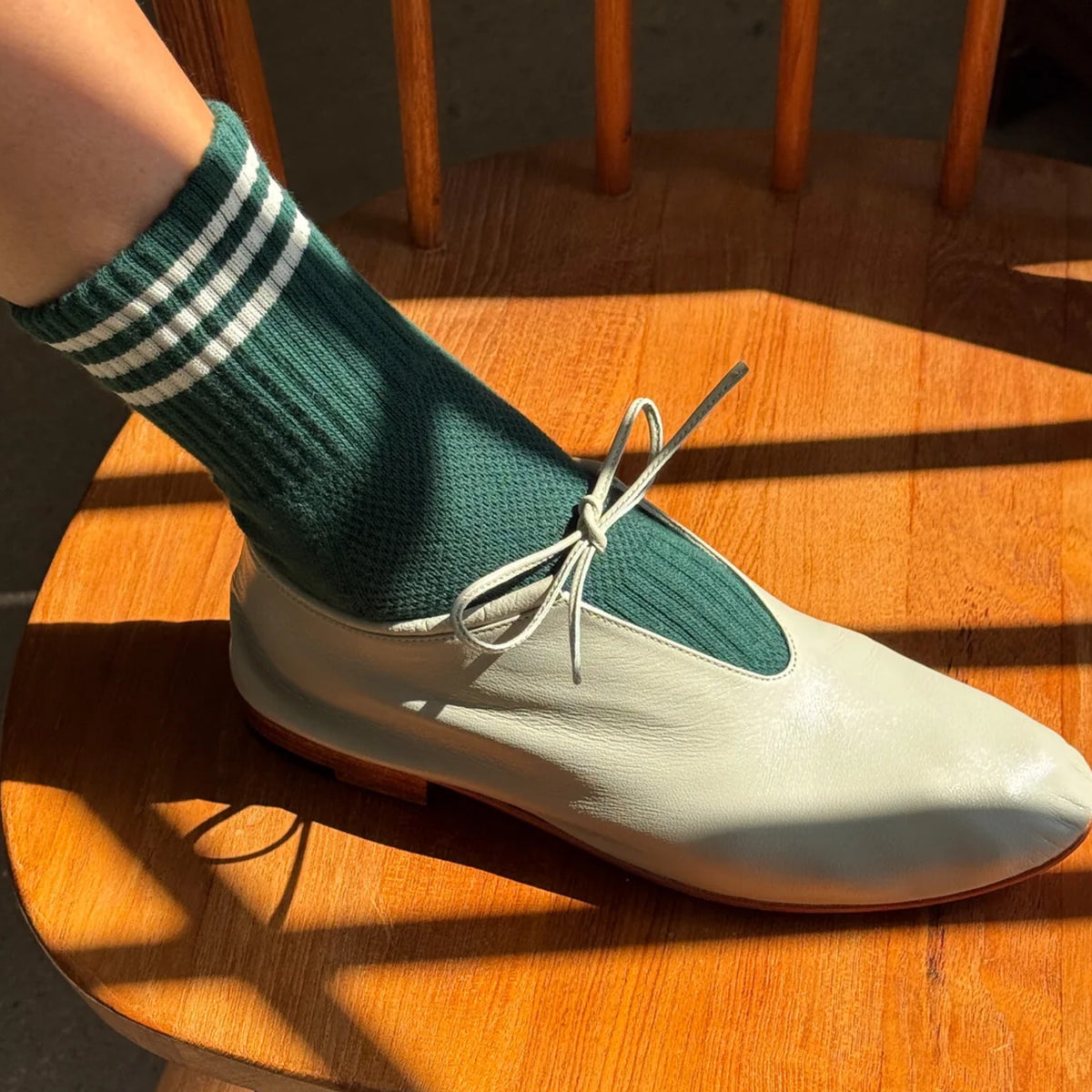 *NEW* Le Bon Shoppe Girlfriend Socks Hunter Green