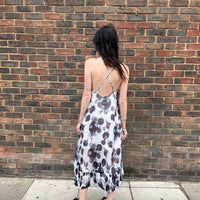 Floral Cross Back Dress