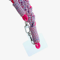 Phone Chain Knotted Lilac