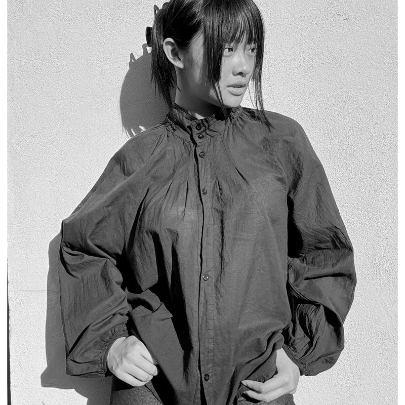 *NEW STYLE* Johanna Collared Shirt Black