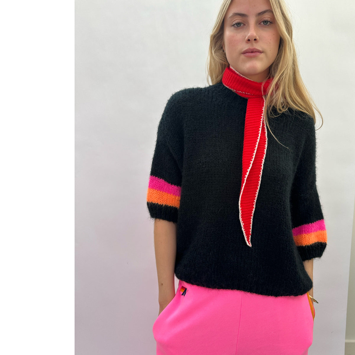 Black Stripe Jumper