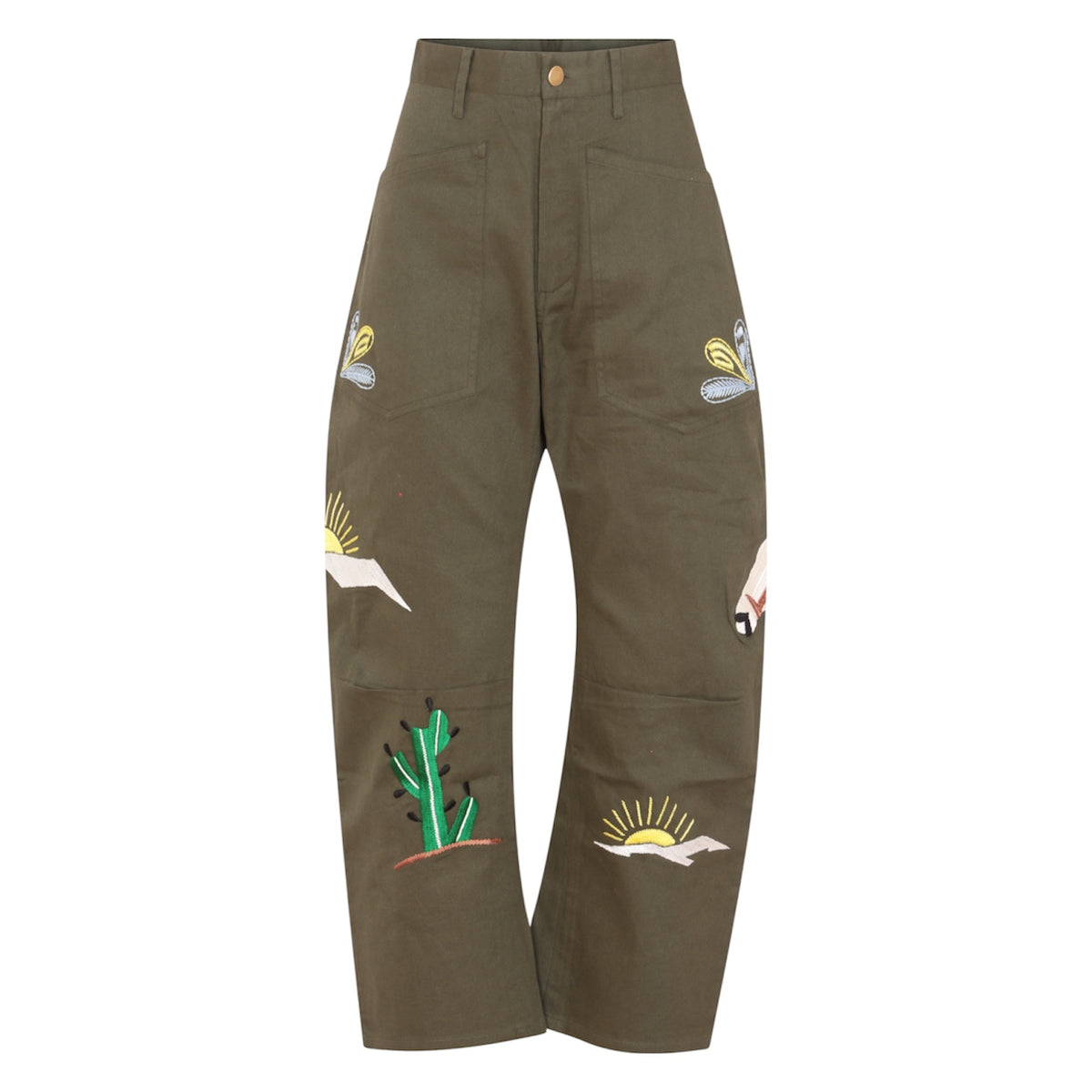 *NEW* Canyon Embroidered Barrel Pant