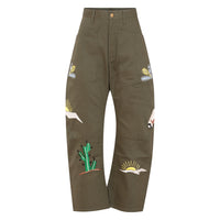 *NEW* Canyon Embroidered Barrel Pant
