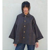 *NEW SEASON* Johanna Chocolate Smock Coat