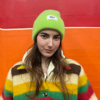 *NEW COLOUR* Angora Beanie Lime