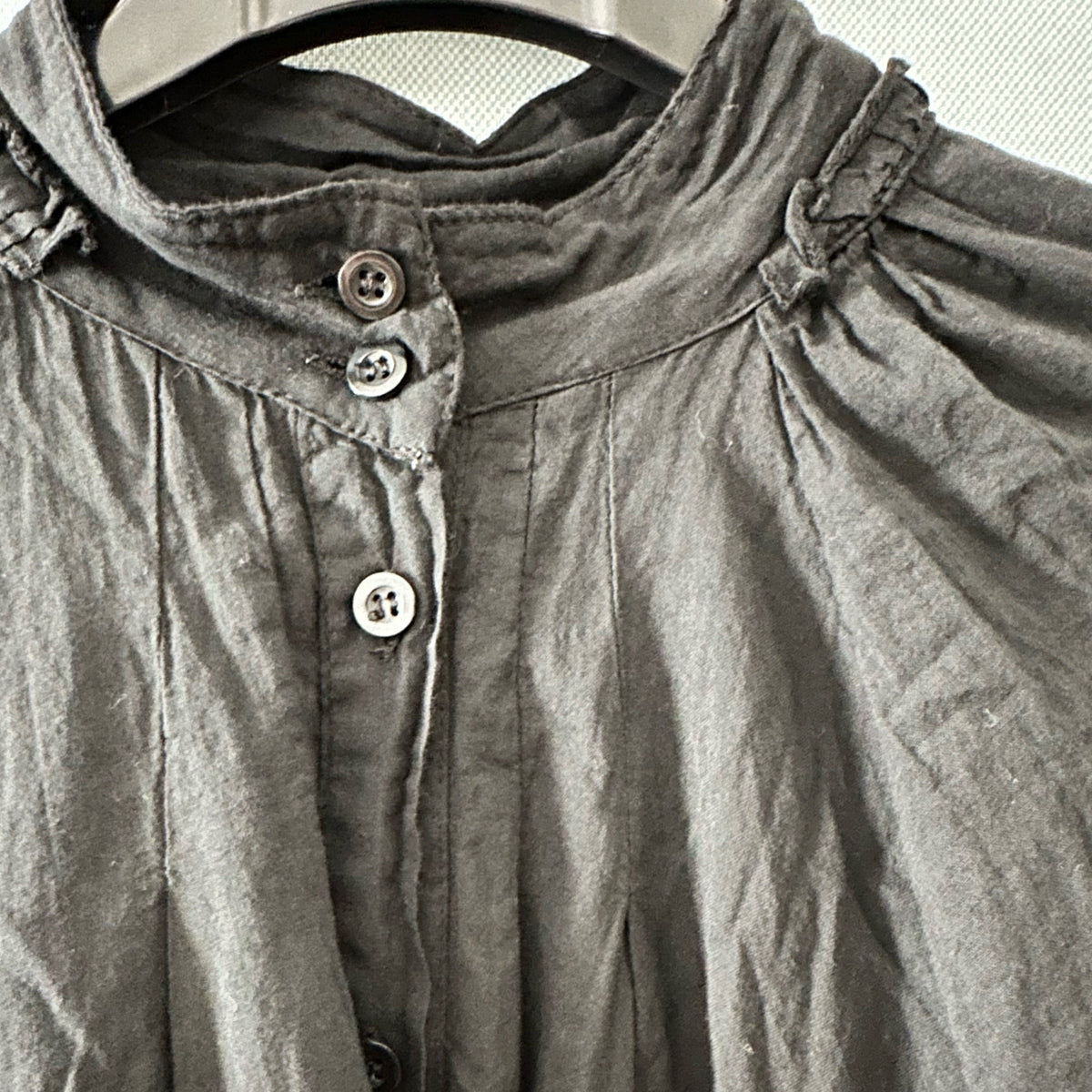 *NEW STYLE* Johanna Collared Shirt Black