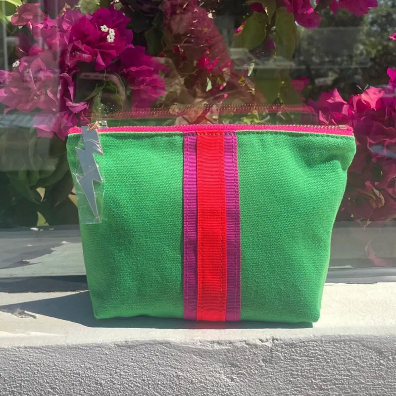 *NEW* Small Lucky Stripe Bag Green