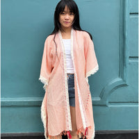 *NEW* Orange Stripe Cover-up