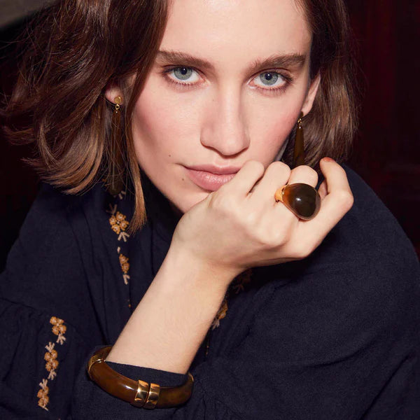 Feeka Okan Resin Ring Tortoise