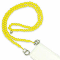 Lemon Yellow Beaded Phone Cord