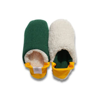 *NEW* Slippers Reversible Green Knit x Wool