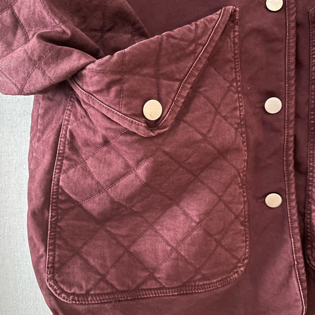 *NEW SEASON* Johanna Jacket Washed Aubergine