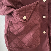 *NEW SEASON* Johanna Jacket Washed Aubergine