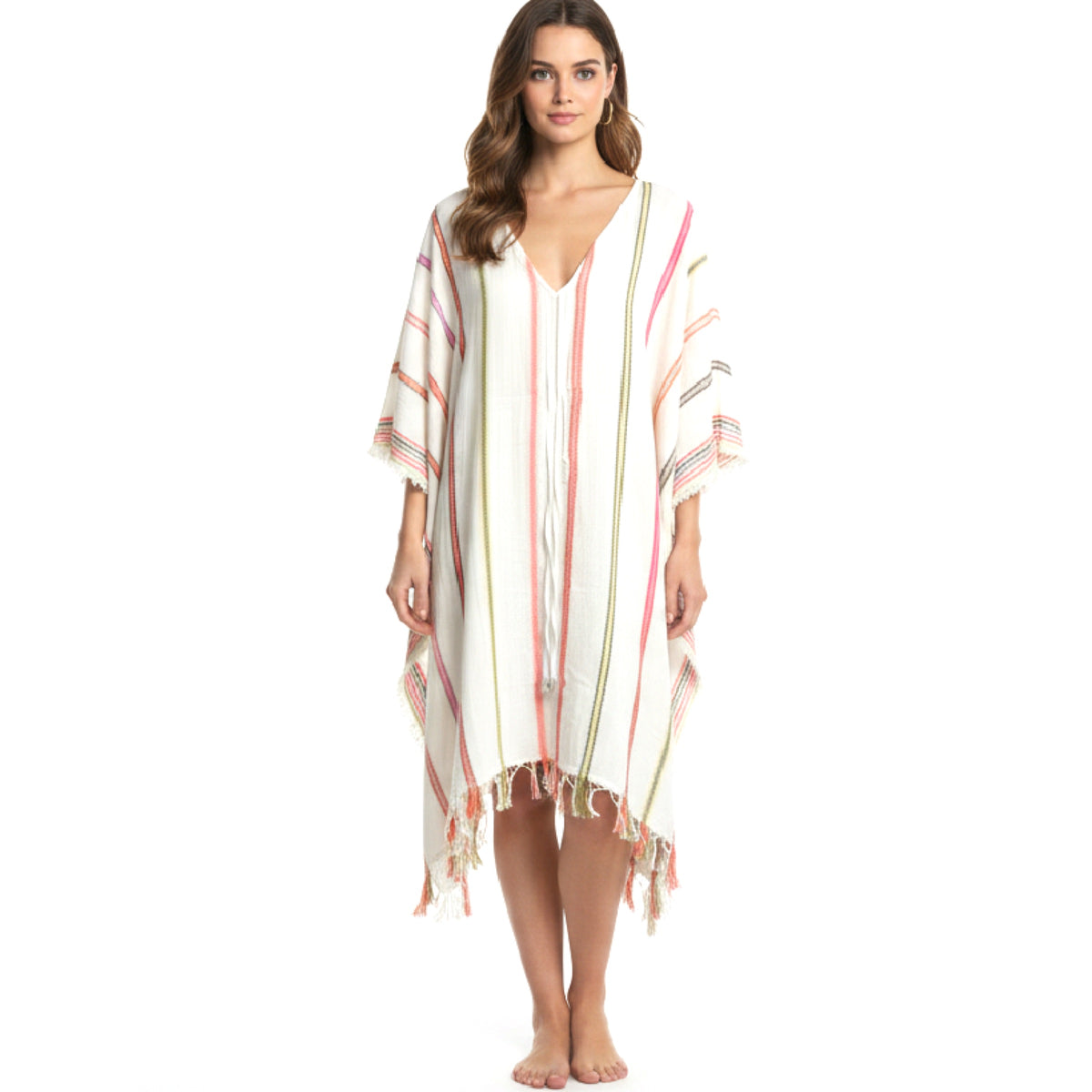 *NEW* Multi Pink Stripe Kaftan
