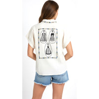 *NEW STYLE* Cameo Embroidered Shirt