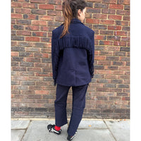 *NEW COLOUR* Cord Barrel Pant Navy