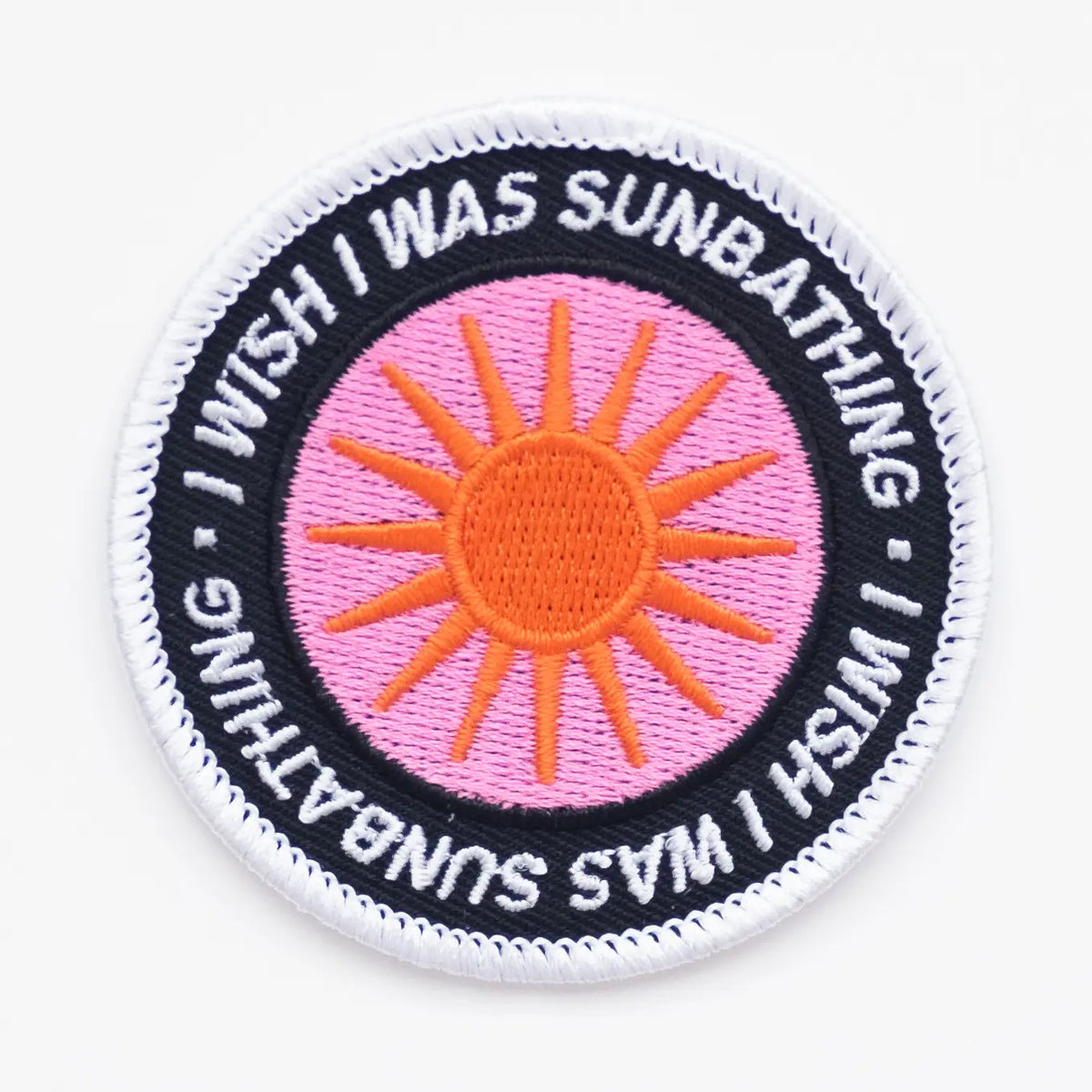 I wish I was sunbathing patch