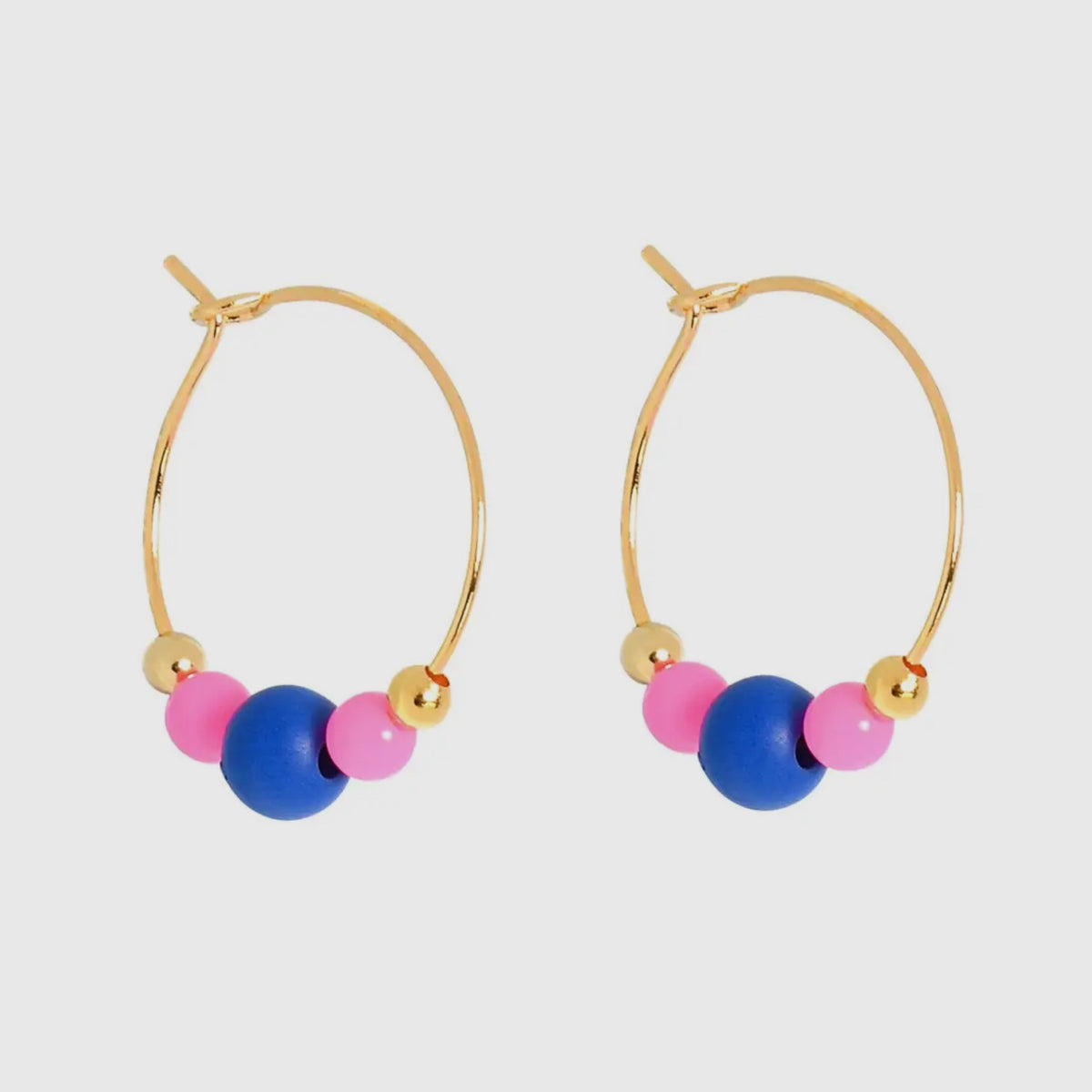 Colourpop Earrings Pink/Navy