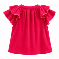 *AW26* Overdyed Puff Top Poppy
