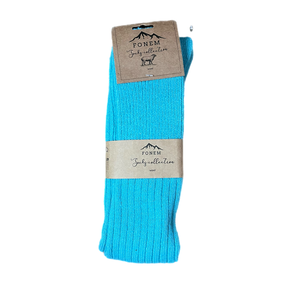 Over The Knee Turquoise Ribbed Socks
