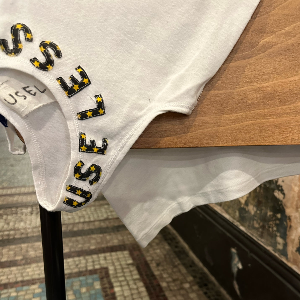 *NEW* White Tank Appliqué Logo