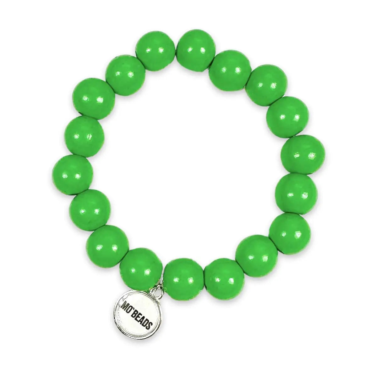 Apple Green Beaded Bracelet
