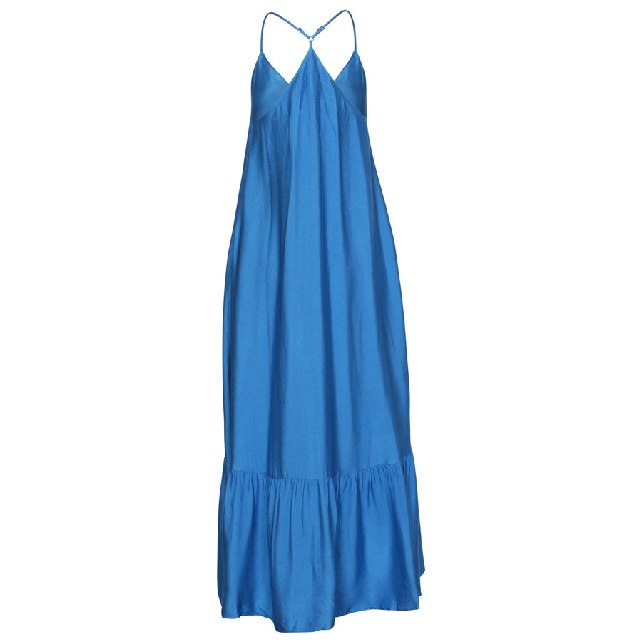FRNCH Anais Dress Blue