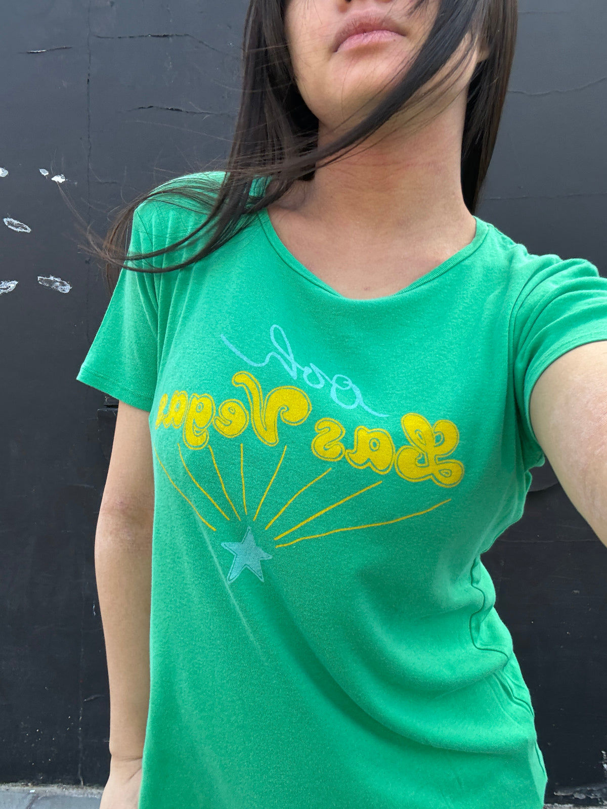 Ooh Las Vegas Green T